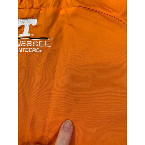 Vintage Tennessee Volunteers Jacket Men Large Orange Gray Reversible P2 Pro Play - Picture 6 of 16